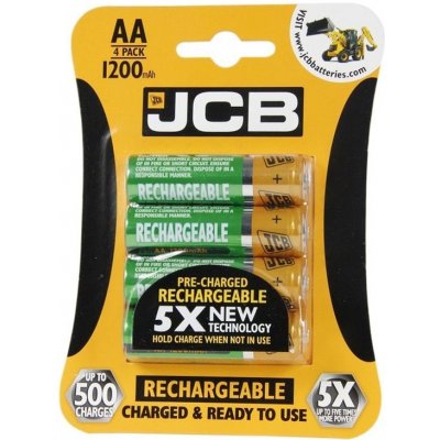 JCB RTU AA 1200mAh 4ks JCB-HR61300RC-4B – Hledejceny.cz