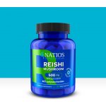 Natios Reishi Extract, 500 mg, 40% polysaccharides 90 veganských kapslí – Hledejceny.cz