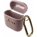 Guess Saffiano Metal Logo obal pro Apple AirPods GUA2SASMP – Zboží Živě