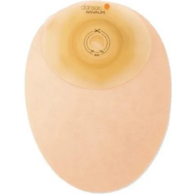 Dansac NovaLife 1 Soft Convex EasiView 10 ks—Velký, uzavřený, s okénkem, béžový, otvor 15-54 mm – Hledejceny.cz