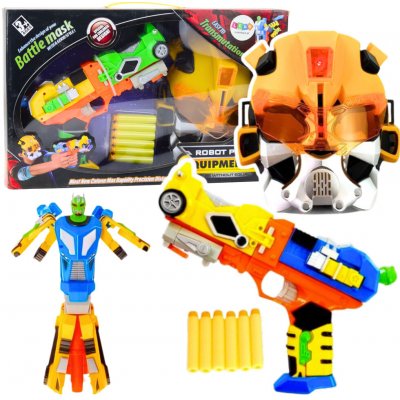 Mamido pistole 2v1 na pěnové náboje maska L-5090 – Hledejceny.cz