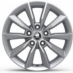 Škoda Minoris 6,5x16 5x112 ET46 silver – Hledejceny.cz