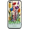 Pouzdro a kryt na mobilní telefon Apple Pouzdro Mobiwear Glossy Apple iPhone 5S - G015G Barevné květinky