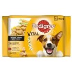 Pedigree Adult kuřecí & zelenina a hovězí & zelenina 4 x 100 g – Hledejceny.cz