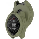 VSECHNONAMOBIL 106646 TPU HALF COVER Kryt pro Garmin Instinct 3 45mm tmavě zelený – Zboží Živě