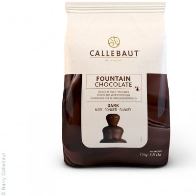 Callebaut hořká čokoláda do fontány 2,5 kg – Zboží Mobilmania