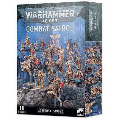 GW Warhammer Warhammer 40.000 Combat Patrol Adeptus Custodes – Zbozi.Blesk.cz