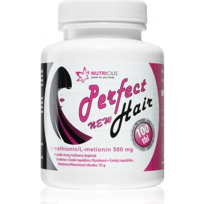 Perfect Hair New methionin 500 mg 100 tablet – Hledejceny.cz