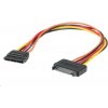 PC kabel Roline 11.03.1042 Kabel napájecí SATA M - SATA F, prodlužovací, 30cm