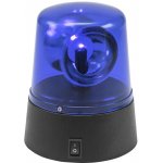 Eurolite LED mini policejní maják, modrý – Sleviste.cz