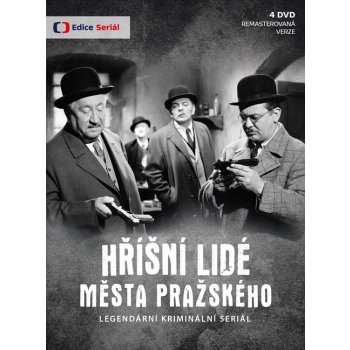 Hříšní lidé Města pražského - 4DVD - neuveden