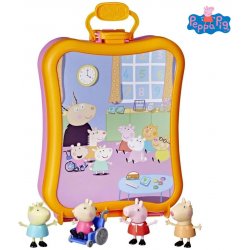 Hasbro Prasátko Peppa Sada 4 figurek s kufříkem