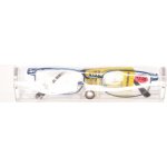 American Way Dioptrické brýle čtecí modré v etui – Sleviste.cz