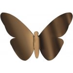 Crearreda Nástěnná 3D dekorace 24013 bronzoví motýli 17x34 cm – Zboží Dáma