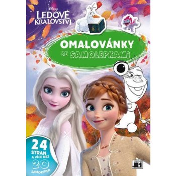 Omalovánky Frozen ledové království A4