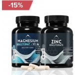 Hrotlife Balíček: Magnesium bisglycinát 90 kapslí + Zinek bisglycinát 90 kapslí – Hledejceny.cz