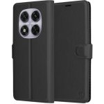 Techsuit Leather Folio pouzdro pro Xiaomi Redmi Note 14 Pro 5G / Poco X7 – černé Black – Zboží Živě