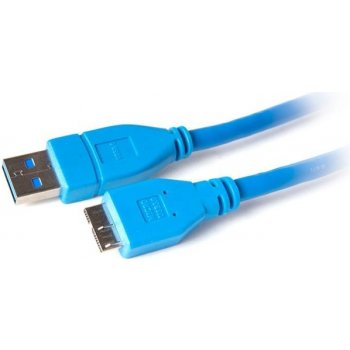 Digitalbox DBBL-USB30AMMicro18 BASIC.LNK USB 3.0 AM-micro USB B, 1,8m, modrý