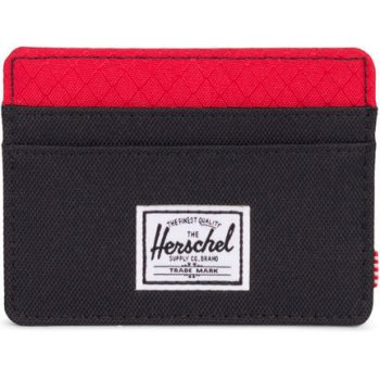 Herschel Supply Charlie RFID Black/Scarlet