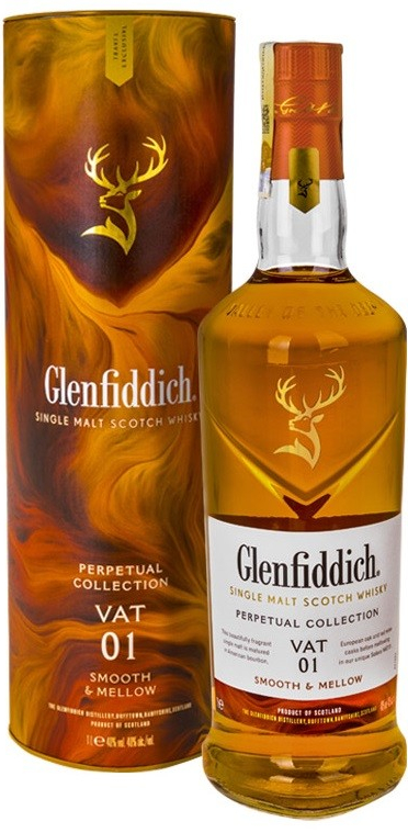 Glenfiddich Perpetual Collection Vat 1 40% 1 l (tuba)