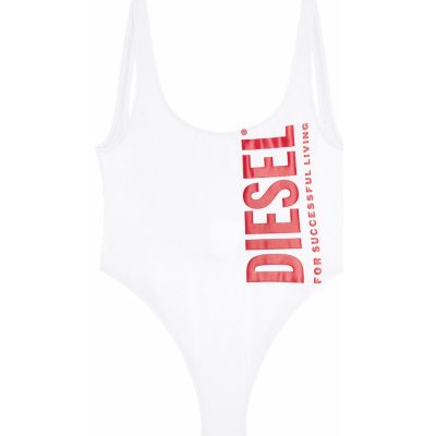 Diesel BFSW Pamela Swimsuit bílá – Zboží Mobilmania