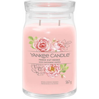 Yankee Candle Signature Fresh Cut Roses 567g – Zbozi.Blesk.cz