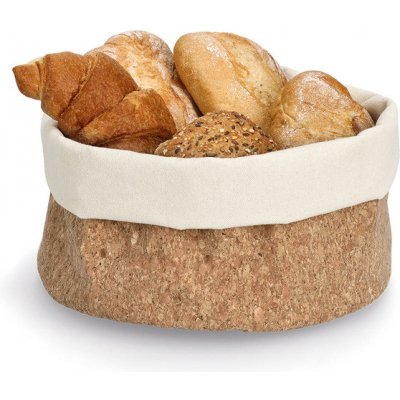 Zeller Present Velký úložný korkový košík na pečivo, KOREK, pr. 25x20 – Zboží Dáma
