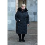 Zimní kabát s kožíškem Tyson Maxi černá – Hledejceny.cz