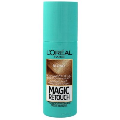 L'Oreal Paris Magic Retouch sprej na retušování odrostů Světle zlatá Blond 75 ml