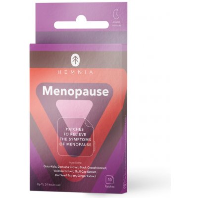 Hemnia Menopause Náplasti pro zmírnění příznaků menopauzy, 30 ks