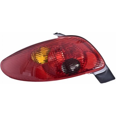 ACI PEUGEOT 206 98- 5/03- zadní světlo (bez objímek) (3/5dv.) L – Zboží Mobilmania