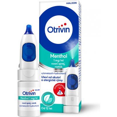 Otrivin Menthol 0,1% nosní sprej 10 ml – Zboží Dáma