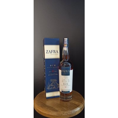 Zafra Anejo Ron Master Reserve Rum 21y 40% 0,7 l (tuba) – Zboží Mobilmania