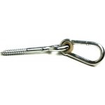 hák houpačkový kyvný s karabinou a vrutem 10,6*230mm Zn 1284A-230 – Sleviste.cz