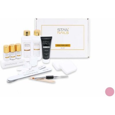 Starnails Sada STARNAILS Polygel Set Velvet modeláž polygelem – Zbozi.Blesk.cz
