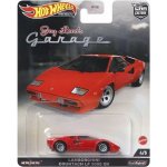 Mattel Hot Weels Premium Car Culture Jay Lenos Garage Lamborghini Countach LP 5000 QV – Hledejceny.cz