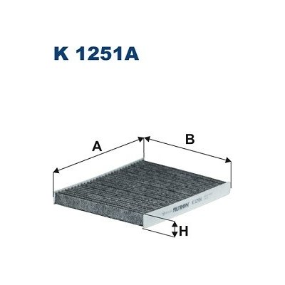 K1251A FILTRON Filtr, vzduch v interiéru – Hledejceny.cz
