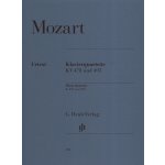 W.A. Mozart Piano Quartets K. 478 and 493 noty na housle violu violoncello klavír – Zboží Mobilmania