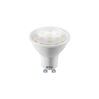 GTV LED, 4000 K, SMD 2835, GU10, 3 W, AC 220–240 V, vyzařovací úhel 120°, 220 lm, 33 mA – Hledejceny.cz