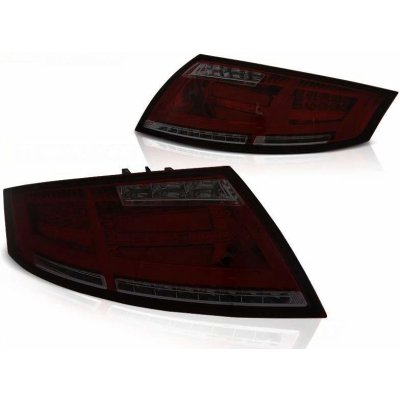 Zadní světla, světlomety, lampy Audi TT 2006-2014, LED BAR, červené, kouřové – Hledejceny.cz