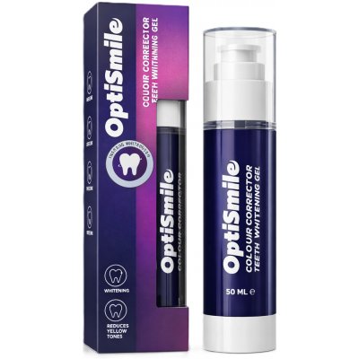 OptiSmile Bělící gel na zuby proti žlutým tónům 50 ml – Hledejceny.cz