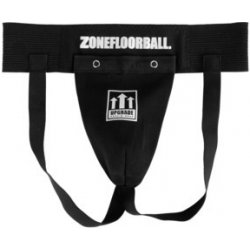 Zone floorball Jockstrap UPGRADE black/silver Senior