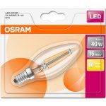 Osram žárovka LED 4W E14 Filament teplá bílá 1ks – Hledejceny.cz