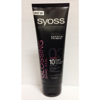 Syoss Glossing Shine-Seal 10 denní kúra pro normální vlasy bez lesku 250 ml