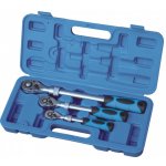 AHProfi Teleskopické ráčny 3 ks (1/4", 3/8", 1/2") v plastovém kufru - AH120305 – Zboží Dáma