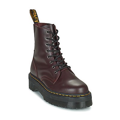Dr. Martens kotníkové boty Jadon burgundy Smooth bordó – Hledejceny.cz