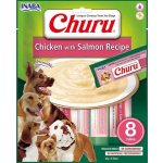 INABA FOODS EUROPE GmbH Inaba Churu dog snack kuře & losos 8x 20 g