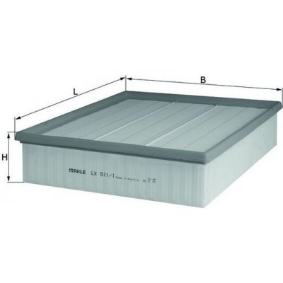 Vzduchový filtr MAHLE LX 511/1 – Hledejceny.cz