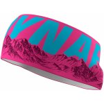 Dynafit Graphic Performance headband pink glo skyline – Zboží Mobilmania