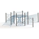 Playground System Herní prvek z nerezu Velká lanová prolézačka – Zboží Dáma